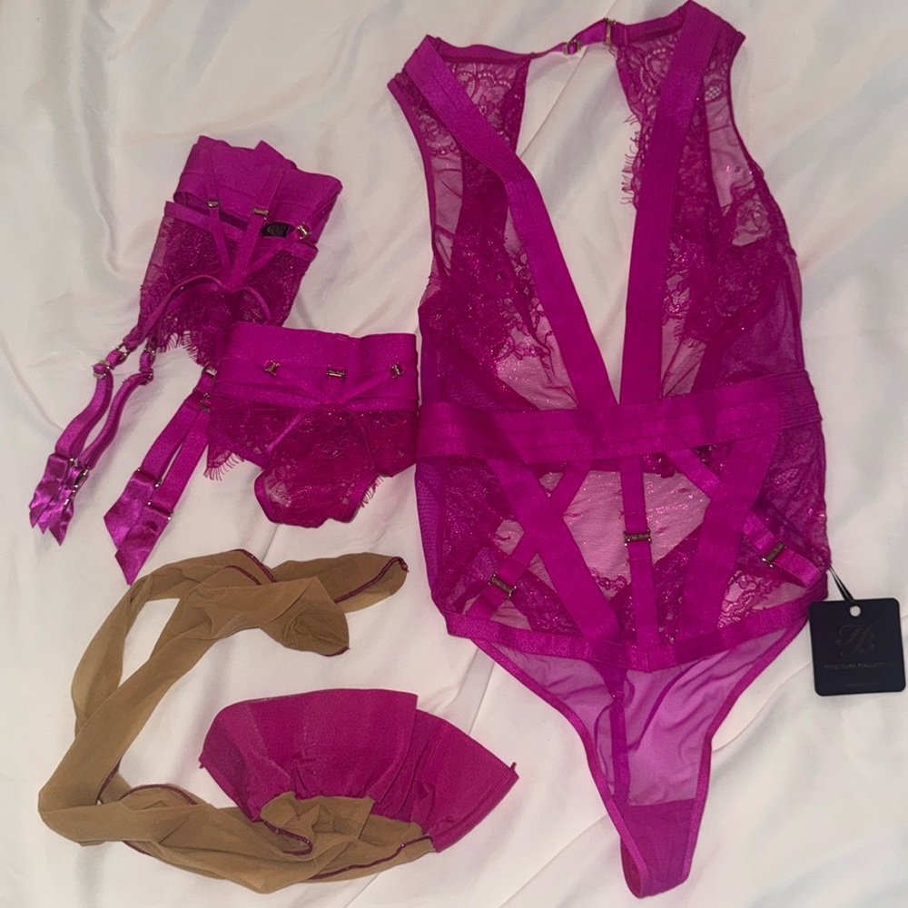 Honey Birdette lingerie set